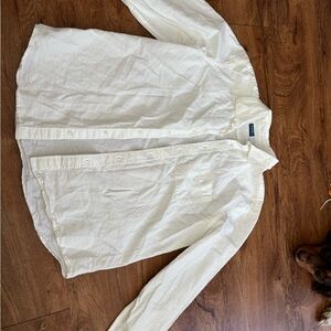 White Button-Up Shirt